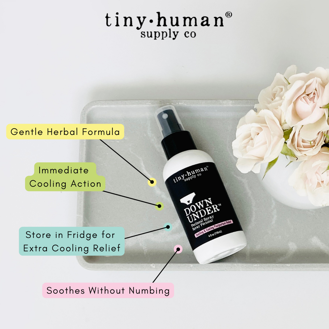 DOWN UNDER™ Perineal Spray - Soothing & Cooling Postpartum Relief