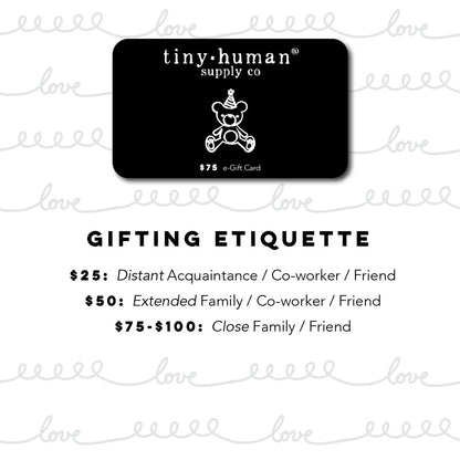 Tiny Human e-Gift Card