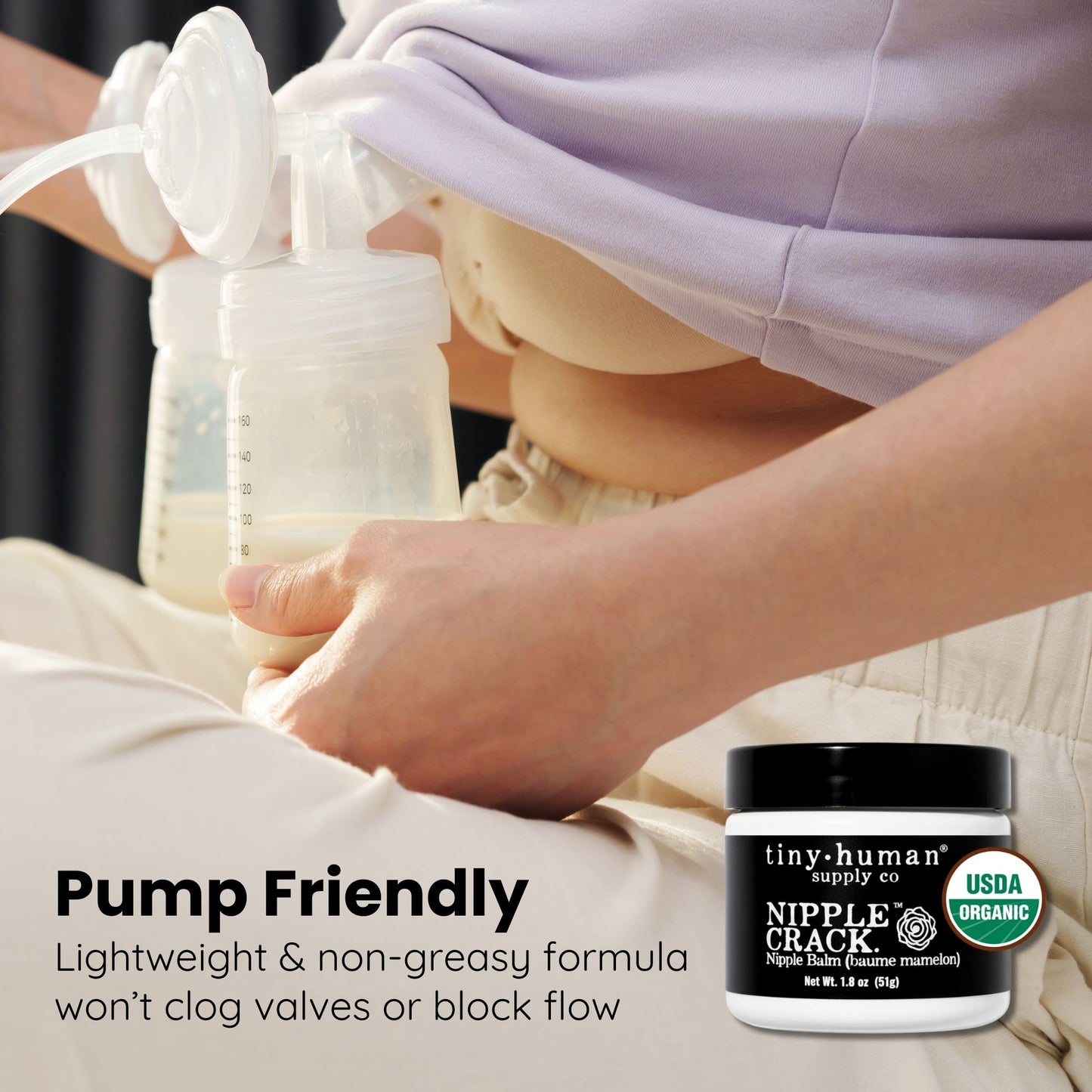 NIPPLE CRACK™ Organic Nipple Cream