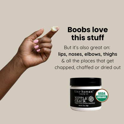 NIPPLE CRACK™ Organic Nipple Cream