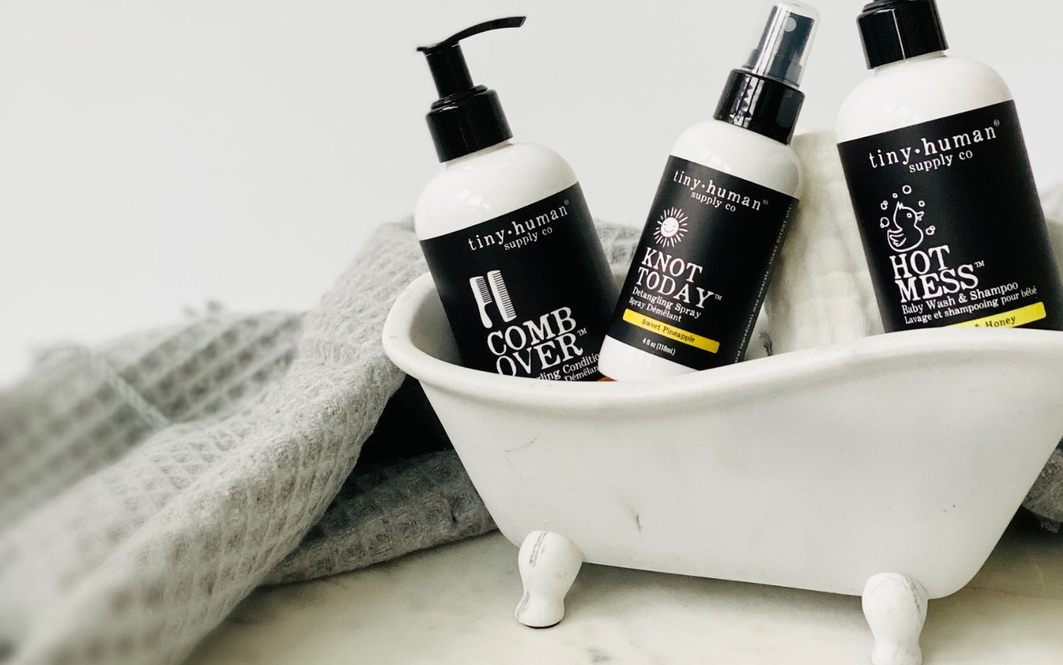 tiny human supply hair care bundle 