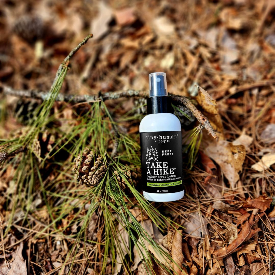 tiny human supply co take a hike organic plant based bug spray lotion for babies and toddlers outdoors