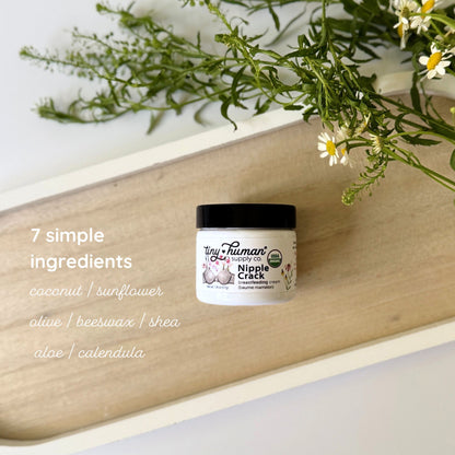 NIPPLE CRACK™ Organic Nipple Cream