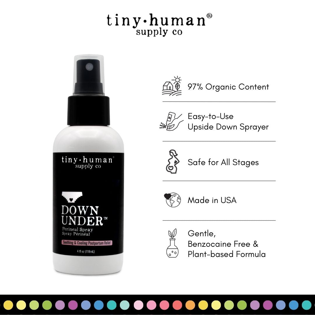 DOWN UNDER™ Perineal Spray - Soothing & Cooling Postpartum Relief