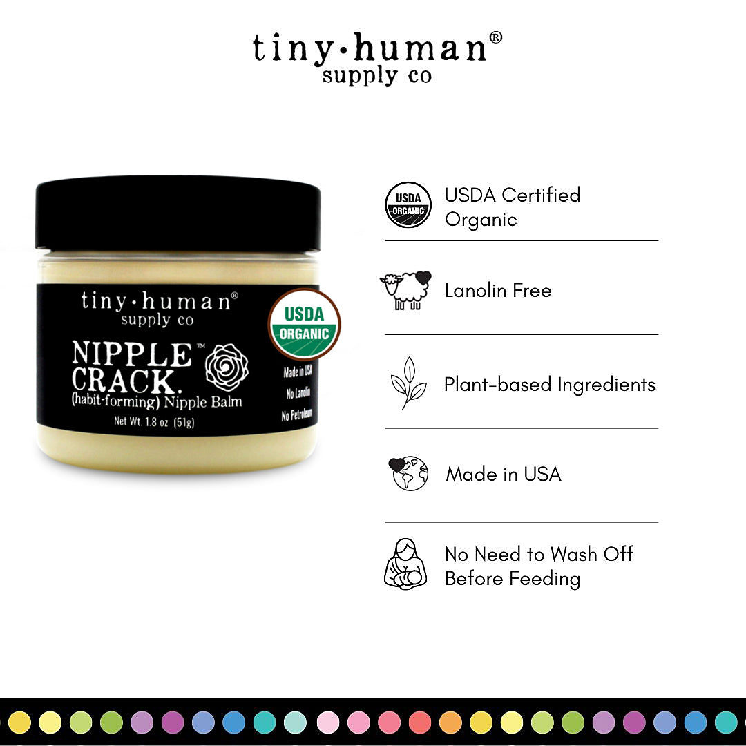 NIPPLE CRACK™ Organic Nipple Cream