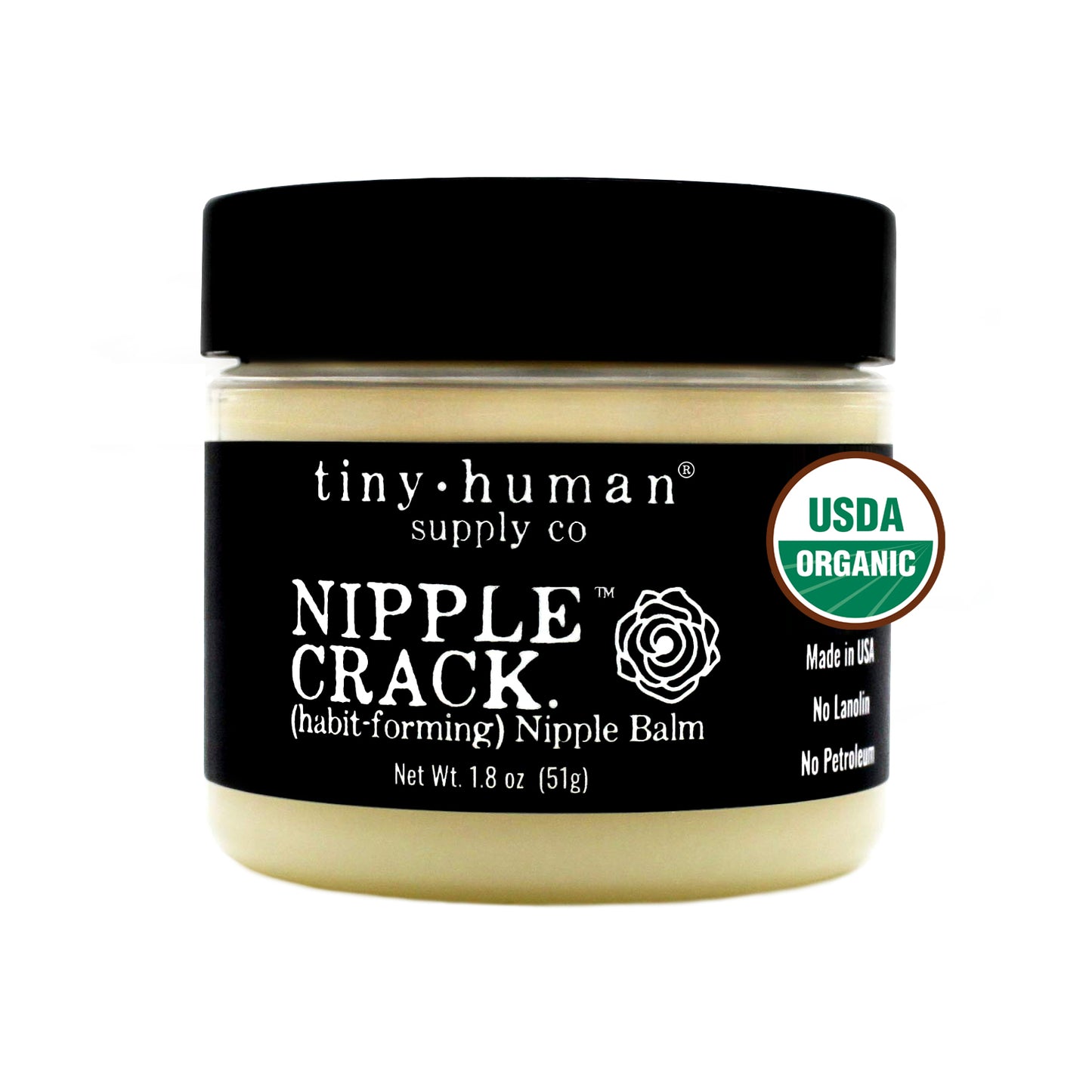 Tiny Human Supply Co. Nipple Crack Organic Nipple Balm