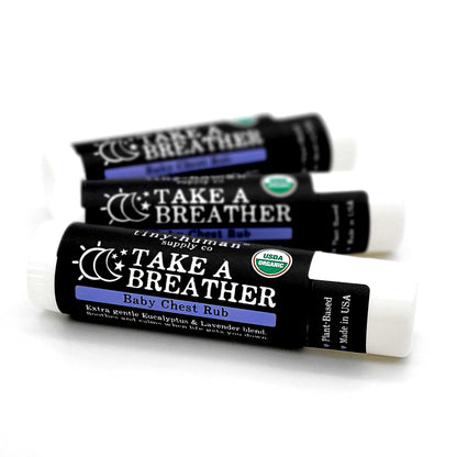 Take a Breather Organic Baby Chest Rub 3 Pack